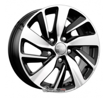 K&K КС741 6.5x16 5*112 ET50 DIA57.1 Алмаз черный Литой