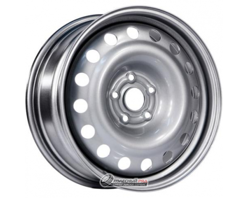 Trebl X40027 6.5x16 5*130 ET43 DIA84.1 Silver Штампованный