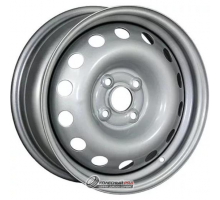 Trebl 53C47G 5.5x14 4*108 ET47 DIA63.3 Silver Штампованный