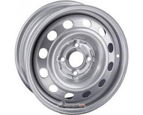 Trebl 53C41G 5.5x14 4*108 ET41 DIA63.3 Silver Штампованный