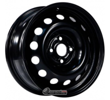 Trebl 64A49A 6x15 4*100 ET49 DIA56.6 Black Штампованный