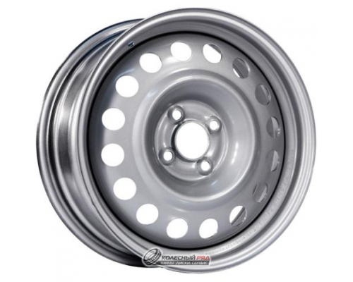 Trebl X40014 6x15 4*100 ET36 DIA60.1 Silver Штампованный