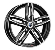 K&K Sayan 6x16 5*112 ET50 DIA57.1 Алмаз черный Литой