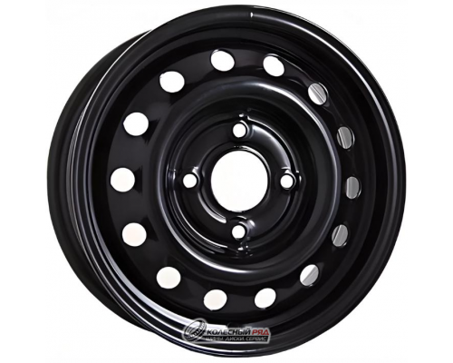 ТЗСК Huyndai Solaris/Kia Rio 6x15 4*100 ET48 DIA54.1 Black Штампованный
