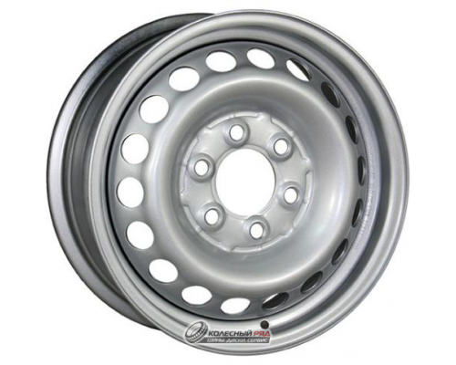 Trebl 9495 6.5x16 5*130 ET66 DIA89.1 Silver Штампованный