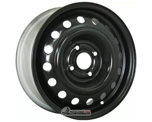Trebl 53A49A 5.5x14 4*100 ET49 DIA56.6 Black Штампованный