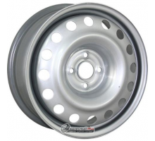 Trebl X40048 6.5x16 4*100 ET40 DIA60.1 Silver Штампованный