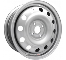 ТЗСК Huyndai Solaris/Kia Rio 6x15 4*100 ET48 DIA54.1 Silver Штампованный