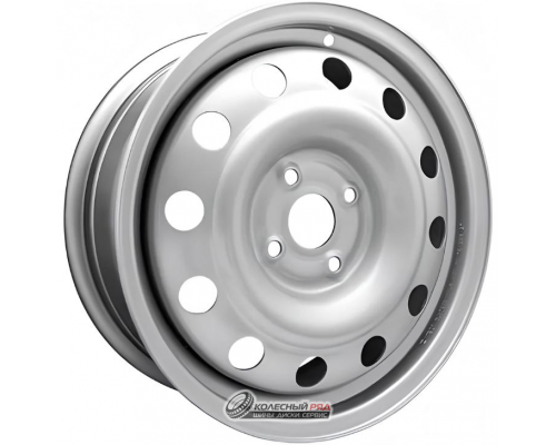 ТЗСК Huyndai Solaris/Kia Rio 6x15 4*100 ET48 DIA54.1 Silver Штампованный