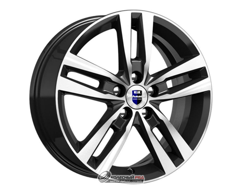 K&K Rassvet 6.5x16 5*100 ET38 DIA67.1 Алмаз черный SK Литой