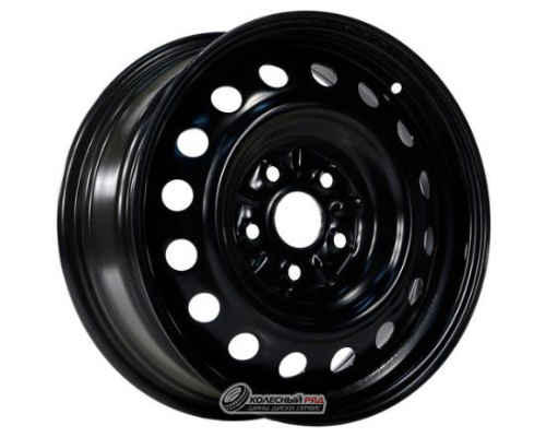 Trebl X40010 6.5x16 5*112 ET39.5 DIA66.6 Black Штампованный