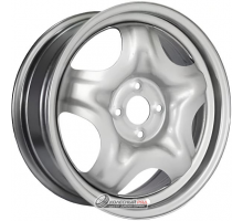ТЗСК Lada Vesta 6.5x16 4*100 ET50 DIA60.1 Silver Штампованный
