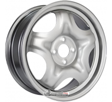 ТЗСК Lada Xray 6.5x16 4*100 ET41 DIA60.1 Silver Штампованный