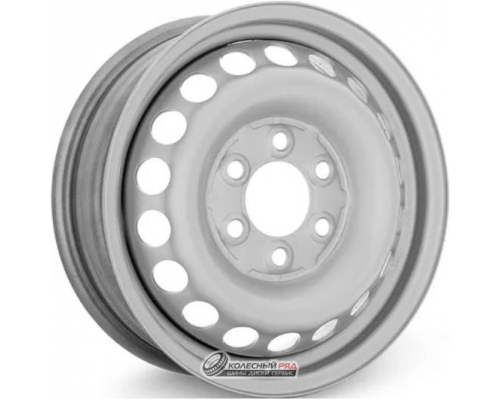 Trebl 616037T 5.5x16 6*130 ET51 DIA84.1 Silver Штампованный
