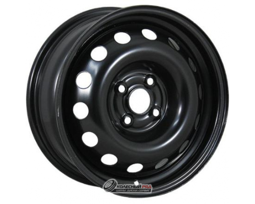 Trebl 64E45M 6x15 4*114.3 ET45 DIA66.1 Black Штампованный