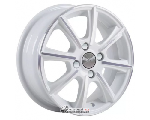 Скад Монако 5.5x14 4*100 ET49 DIA56.6 Алмаз белый Литой
