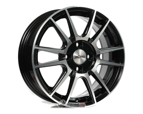 X'trike X-127 6x15 4*100 ET45 DIA60.1 BKFP Литой
