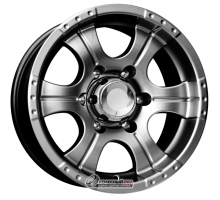 K&K Байконур 7x15 5*139.7 ET-5 DIA110.1 Дарк платинум Литой