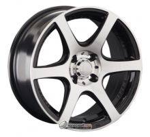 LS 328 7.5x17 5*114.3 ET40 DIA67.1 BKF Литой