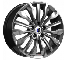 K&K Атакама 6.5x17 5*114.3 ET49 DIA67.1 Алмаз черный Литой