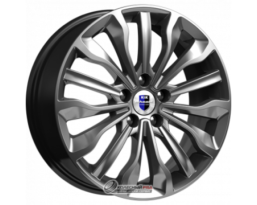 K&K Атакама 6.5x17 5*114.3 ET49 DIA67.1 Алмаз черный Литой