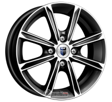 K&K Флэш 5x14 4*100 ET45 DIA67.1 Алмаз черный Литой