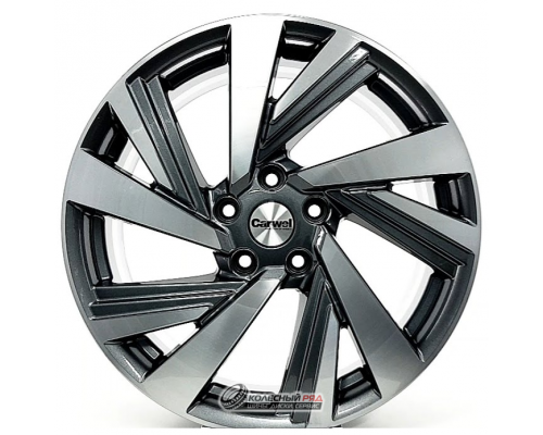 Carwel Тишь 7.5x18 5*114.3 ET38 DIA67.1 AGR Литой