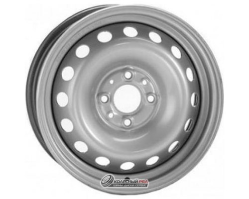 Trebl 8200 6x15 4*108 ET52.5 DIA63.3 Silver Штампованный