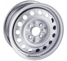 Trebl 7255 6x15 4*108 ET47.5 DIA63.3 Silver Штампованный