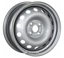 Trebl 53E45H 5.5x14 4*114.3 ET45 DIA67.1 Silver Штампованный