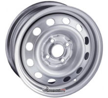 Trebl 6555 5.5x14 4*114.3 ET44 DIA56.6 Silver Штампованный