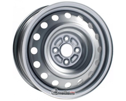 Trebl 5990 5.5x14 4*108 ET34 DIA65.1 Silver Штампованный