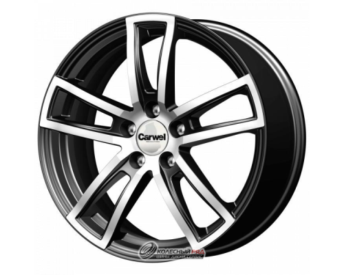 Carwel Арно 7x16 5*100 ET40 DIA67.1 AB Литой