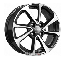 K&K КС861 6x15 4*100 ET50 DIA60.1 Алмаз черный Литой