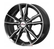 iFree Икигай 6.5x16 5*100 ET35 DIA67.1 Блэк Джек Литой