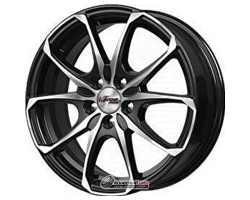 iFree Такеши 6x16 4*100 ET40 DIA67.1 Блэк Джек Литой