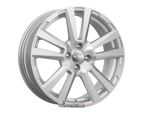 K&K КС874 6.5x17 4*100 ET41 DIA60.1 Сильвер Литой