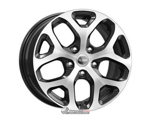 K&K КС869 6.5x16 5*112 ET50 DIA57.1 Алмаз черный Литой