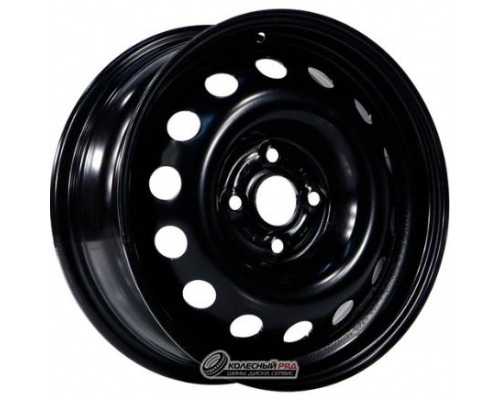 Trebl 64E45H 6x15 4*114.3 ET45 DIA67.1 Black Штампованный