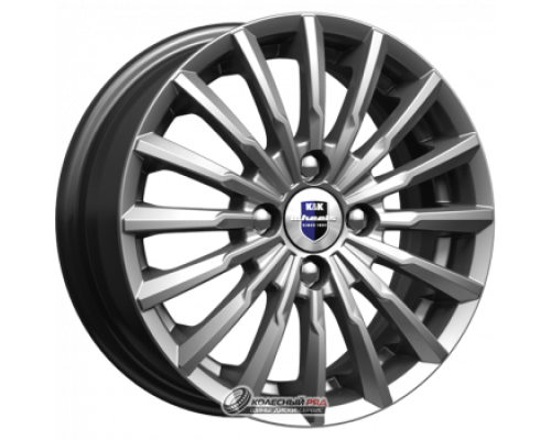 K&K Акцент 5.5x14 4*100 ET45 DIA67.1 Дарк платинум Литой