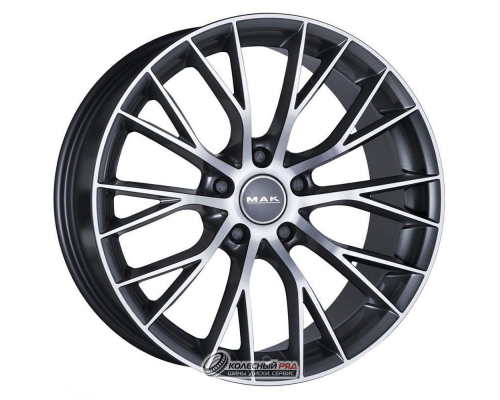 MAK Munchen 8x18 5*108 ET42 DIA63.3 Gunmetal Mirror Face Литой