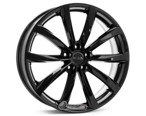 MAK Wolf 7x17 5*112 ET40 DIA57.1 Gloss Black Литой