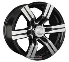 LS 767 8x16 6*139.7 ET10 DIA106.1 BKF Литой