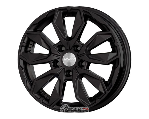 Скад Сочи 6x16 4*100 ET41 DIA60.1 Черный бархат Литой