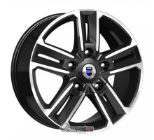 K&K Backfire 8x18 5*114.3 ET50 DIA67.1 Алмаз черный Литой