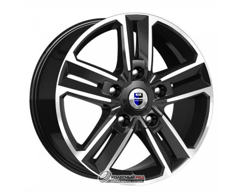 K&K Backfire 8x18 5*114.3 ET50 DIA67.1 Алмаз черный Литой