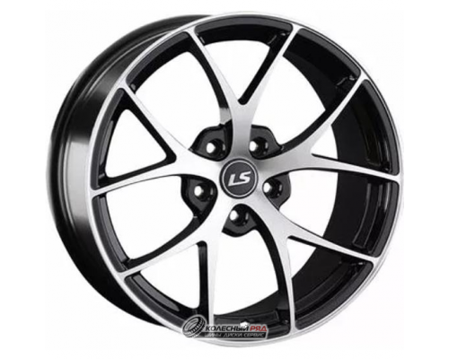 LS 845 8.5x18 5*114.3 ET35 DIA67.1 BKF Литой