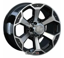 LS 187 7.5x18 6*139.7 ET25 DIA106.1 BKF Литой
