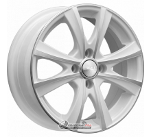 Скад Мальта 5.5x14 4*100 ET38 DIA67.1 Алмаз белый Литой