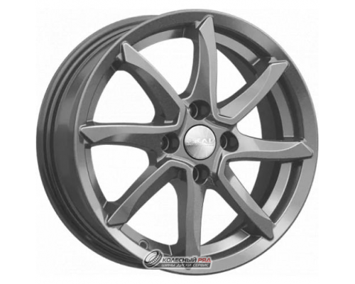 Скад Осака 6x15 4*100 ET48 DIA54.1 Графит Литой